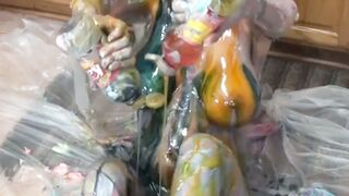 GAGGING ON GLAZE! Unleash the Greasy Inferno with Tabithas Wild Goo Session!