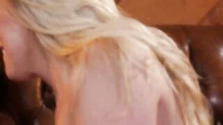 SometimesStraight, AlwaysSlutty Eva Lovias JawDropping Ride on AJ Applegates Juicy Blonde Pussy