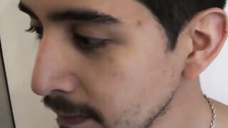 UNBELIEVABLE TWIST Latino Ivan Turns Gay for Wild Bareback Ride with Screams  Groans!