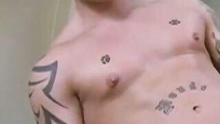 BULGING DREAMS Inked Beefcake Unleashes Fiera Fury in DEBAUCHED Sol longtime Special!!!