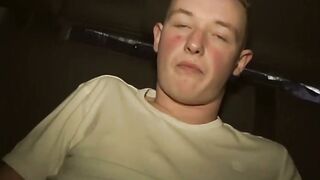 EPIC CAR WANK FEST! Olly Taylers Electric Load Gets Blown in a MOVING VEHICLE!