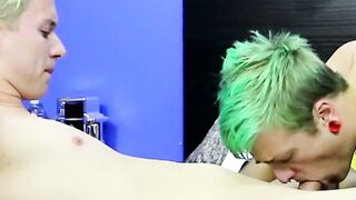 GREEN HAIR, HARDER PLEASURE! Teenagers Mo start Gets Pounded OUT of Shame!