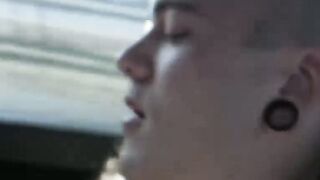 UK Twink Riot 4HANDSPUMPINGSLAMMED IN THE VAN!