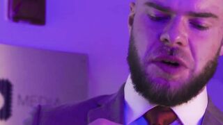 BONED BY THE BOSS Marcus McNeill Gets RODE HARD by CEO Mateo Tomas in Wild Christmas Party Extravaganza!