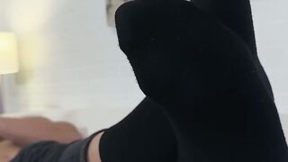 BEAST MODE ACTIVATED! Bulky Girth Unleashes His Monster Cock and Tiny Pink Toes in Insane Relaxation Session!