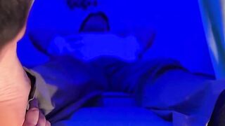 Handsome Shy got his feet worshiped and sucked by horny Dan Edwards