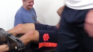 PUNISHED TO PERFECTION Jason James Squirms Under Devs Mighty Feet and Tongue!