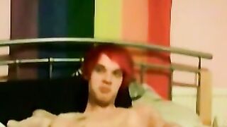TWINK ALERT Lusty Lewis Romeo Unleashes His Naked Monstrosity on Camera!