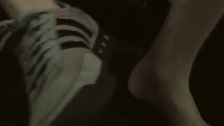 TEEN TROUBLE Barely Legal Boy Busted with a BEAST of a Boner in the Backseat