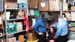 Audrey Royals Got Keys  Security Guards Bang Her Until The Cuffs Fly