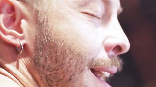 DEEP IN CRAVING Dean Devours Johns Tattooed Physique!