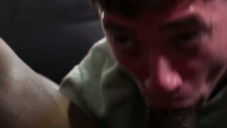 MINDBLOWING BBC Daddy Aaron Trainer Fucks Twink Andy Adlers DIRTY MOUTH!
