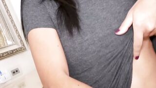 Beautiful Wan satisfies her cock hungry ass with massive dick