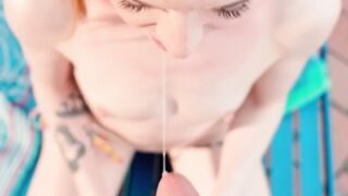 UNLEASHED PASSION Slim and Sexy Madi Collins Demolishes Taboo Boundaries in JawDropping Stepbro Blowjob!