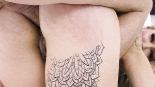 Tattooed Cassidy Luxe loves to be used for torment and ROUGH ANAL