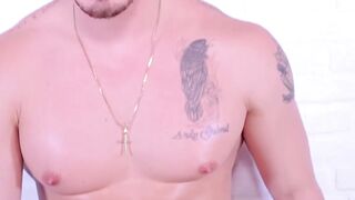 Sensual POV cock stroking by muscular pretty guy Nestor CanquizÂ 