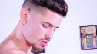 Sensual POV cock stroking by muscular pretty guy Nestor CanquizÂ 