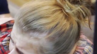 Blonde Bombshell Gets Battered Ingenues Remote Control Rage!