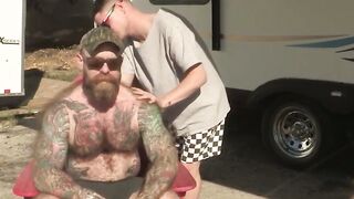FatherSon Frenzy Stepdads Juicy Revenge