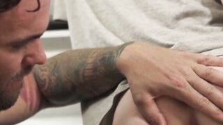 UNBELIEVABLE TWICE IN 1 DAY  Stepdad BREEDS Naive TWINK in KITCHEN OFFENSE