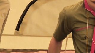 Unzipped Uniforms Skinny Blonde Scouts GET BAREBACK Fk! KINS Girlfriend LOSES IT ON LIVE CAM!