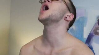 MINDBLOWING FTM anal shenanigans! Handsome Stud Ari Koyote Rides Thick Cock and Sucks Daddy Hard