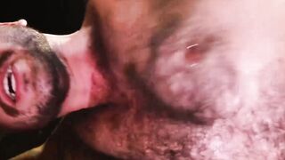 KINKY STEPPSON SCOTT DEMARCO SWALLOW CENTIMETERS OF THICK, PULSATING JOCK IN EPIC DEEP THROAT SESSION