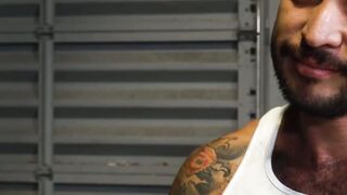 KINKY STEPPSON SCOTT DEMARCO SWALLOW CENTIMETERS OF THICK, PULSATING JOCK IN EPIC DEEP THROAT SESSION