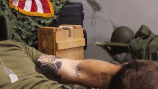  UNLEASH THE fury Soldier Justin Lewis Screams As BallsDeep Bareback Action Tears His Ass Apart! 