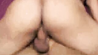 Two hot and horny latinos banging hard on the bedroom bed