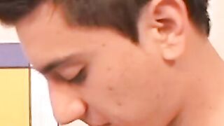 Latino Threeway Orgy Skinny Men Get Destroyed by Huge Black Cock