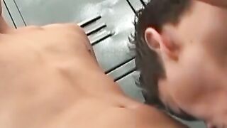 RAW ANAL BRAWL Latino Lover BARES IT ALL in Locker Room FreeforAll!