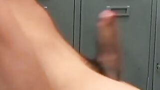 RAW ANAL BRAWL Latino Lover BARES IT ALL in Locker Room FreeforAll!