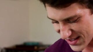 FRESH MEAT Calvin Chambers Devours Fresh Frat Bro, Dakota Young!