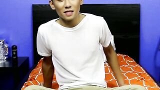 UNBELIEVABLE! Blonde Adorable Twink Ty Neimanaposs Crazy Huge Cock Jerks Wildly!