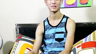 STEVEN PETERS UNLEASHED JawDropping Long Rock Hard Twink Cock Gets DESTROYED!