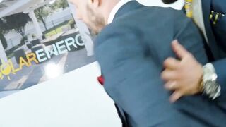 BUTT BRUTALITY UNLEASHED Executive studs Ridick and Sir Peter UNLEASH FURY ON THAT SOFTSock OFFICE SECRETARY!