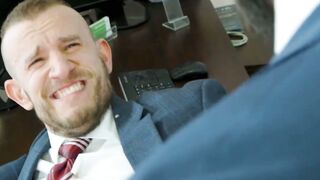 BUTT BRUTALITY UNLEASHED Executive studs Ridick and Sir Peter UNLEASH FURY ON THAT SOFTSock OFFICE SECRETARY!