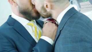 BUTT BRUTALITY UNLEASHED Executive studs Ridick and Sir Peter UNLEASH FURY ON THAT SOFTSock OFFICE SECRETARY!