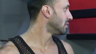BOSS HIM AROUND Dominant Businessman Alex Graham Tames Muscular Muscle Stud Flex with toys and CockOutrageous Fantasy!