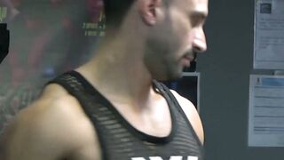 BOSS HIM AROUND Dominant Businessman Alex Graham Tames Muscular Muscle Stud Flex with toys and CockOutrageous Fantasy!