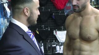 BOSS HIM AROUND Dominant Businessman Alex Graham Tames Muscular Muscle Stud Flex with toys and CockOutrageous Fantasy!