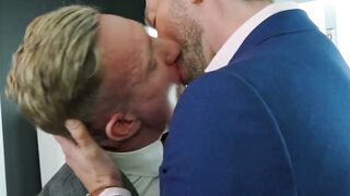 Submissive Damon Heart is dominated raw by his colleague Magnus Loki