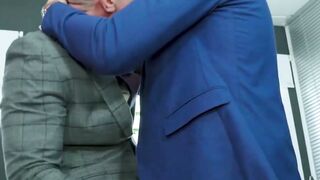 Submissive Damon Heart is dominated raw by his colleague Magnus Loki