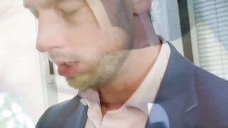 Submissive Damon Heart is dominated raw by his colleague Magnus Loki