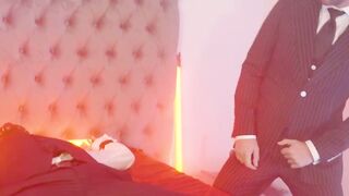 LATINO BUSINESS execut Gustavo Cruz DEVASTATES John Brachalli ANAL RAPE and Raw Domination