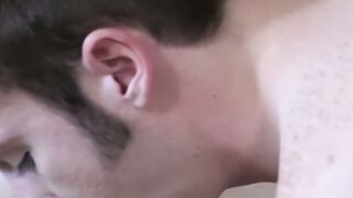BRUTAL BONER session! Sub Nerd Twink Gets RAW POUNDED and CUMMED ALL OVER HIS ASS!