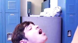 Aiden Wards Mouth is Bliss Grayson Langes Brutal Deep Throat Frenzy!