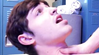 Aiden Wards Mouth is Bliss Grayson Langes Brutal Deep Throat Frenzy!