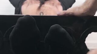 Tickle Torture Me Bearded Bad Boy Jaxton Tricked and Trussed, Begging for Mercy!